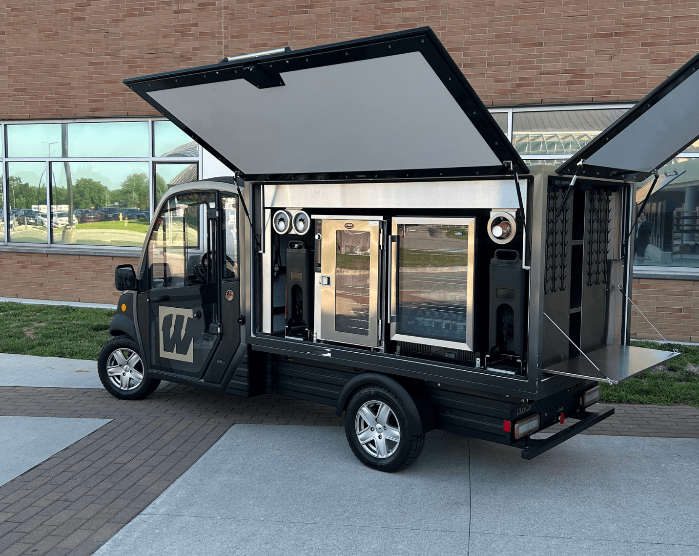 A Godega mobile serving line concept. 